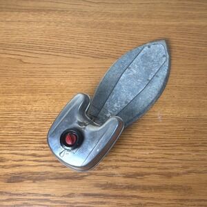 Vintage General Mills Steam Iron Attachment GM4A Silver Red Knob Retro Appliance